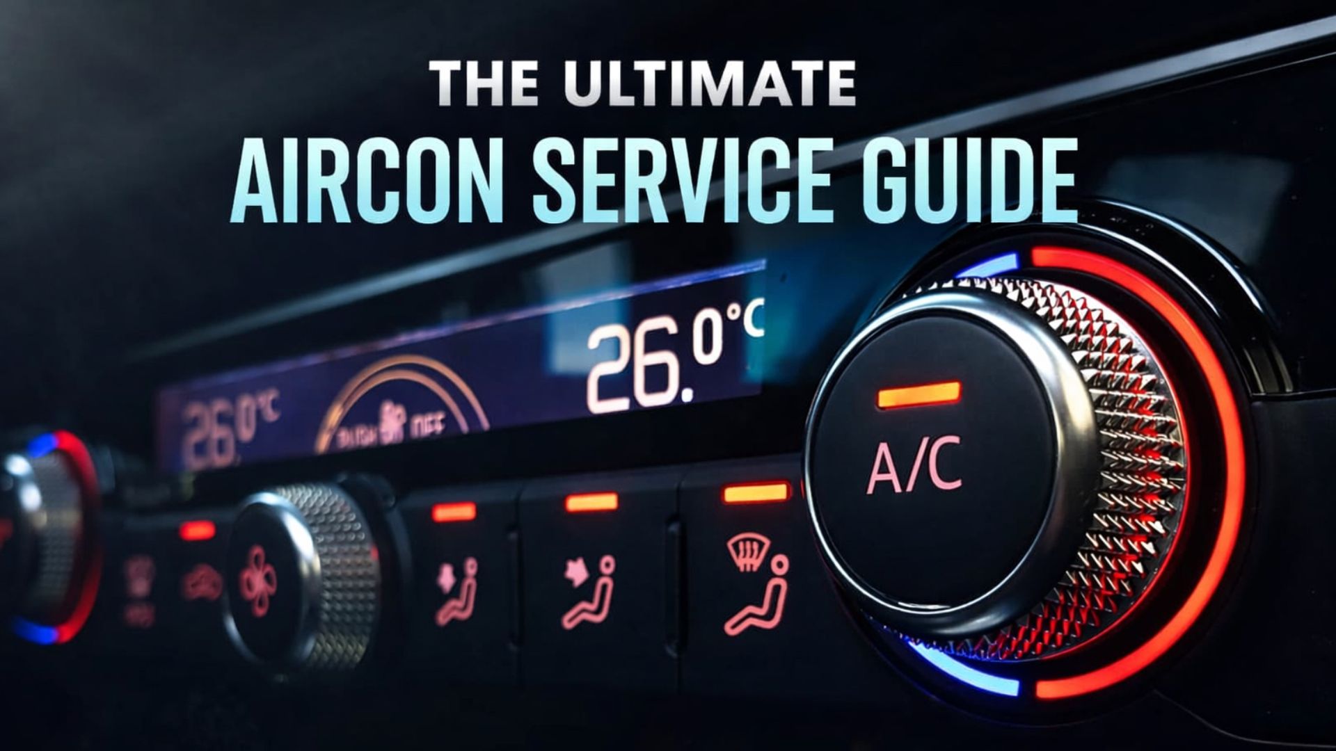Car air conditioning repair technician checking AC gauges on a vehicle in Gold Coast